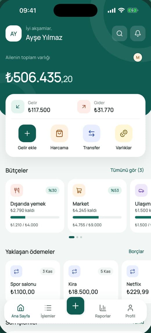 Aile Cüzdanım